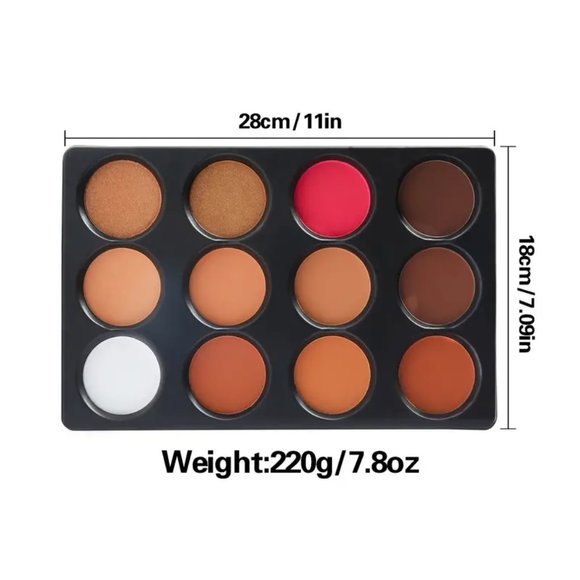 Highlight, Contour, and Blush with this Professional 3-in-1 Palette for Women - Picture 4 of 8